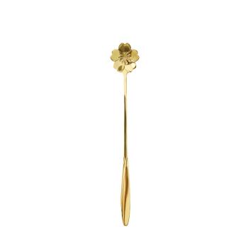 Großhandel B2B Sonnenblumenbecher Muster klarer Glas